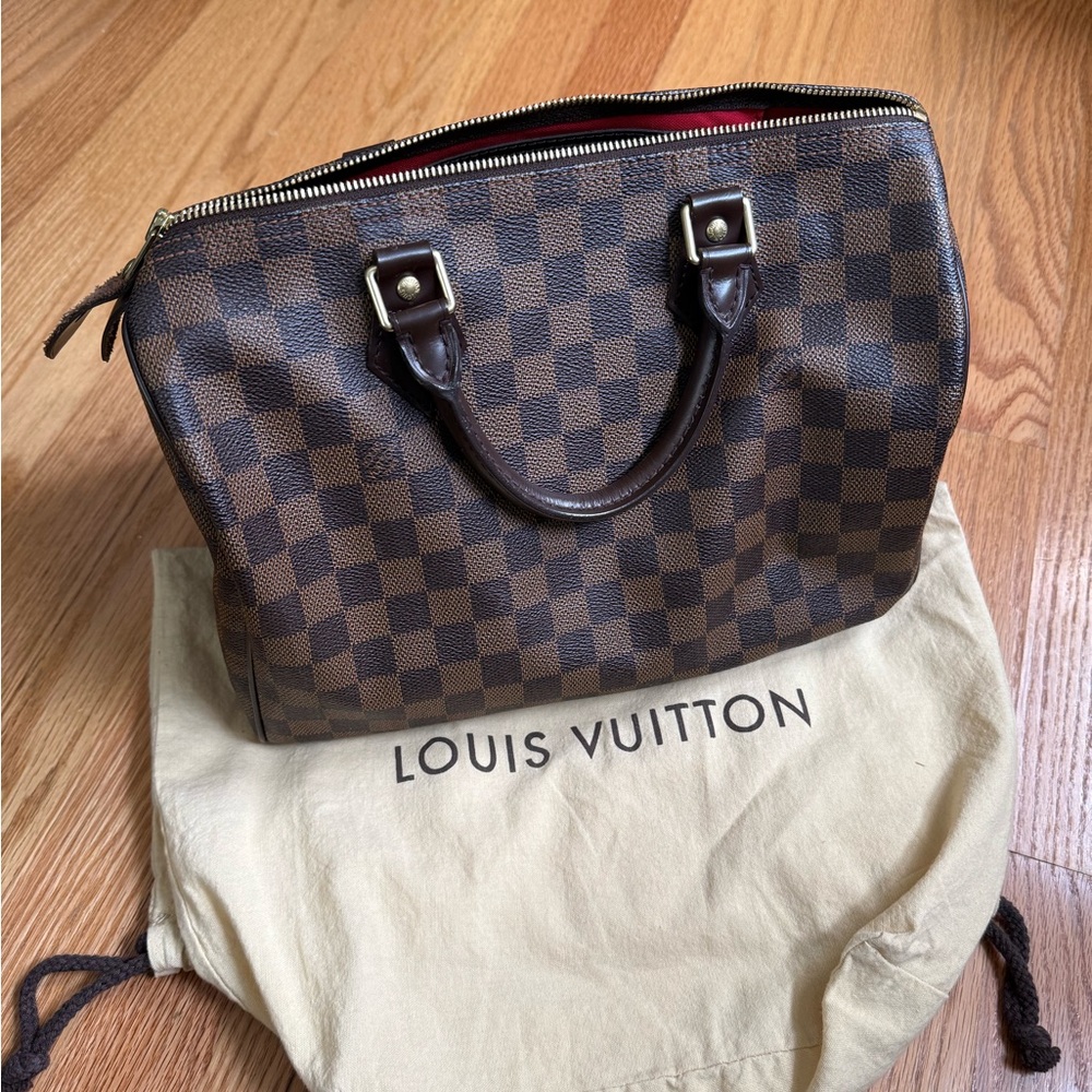 Louis Vuitton Damier Speedy 30 Handbag